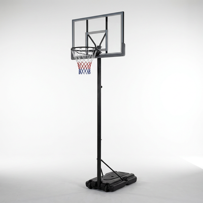 Adjustable Basketball Hoop Built for All Skill Levels, 6.6-10ft Height Range, Heavy-Duty Steel Frame, Wheels