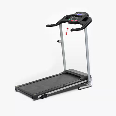 2.5 HP Steel Folding Electric Treadmill Running Machine with LCD Display and Phone/Cup Holder for Home Gym