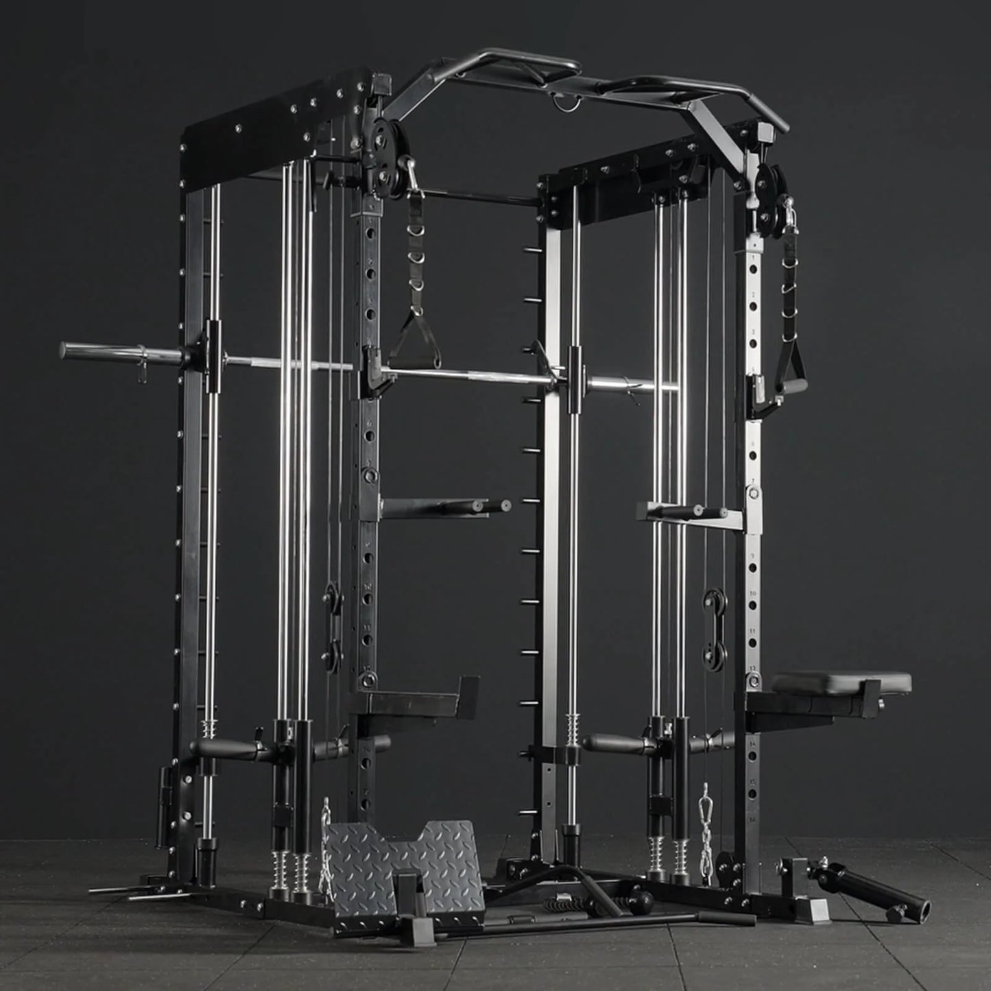 Dual Action Smith Machine with Functional Trainer SM01