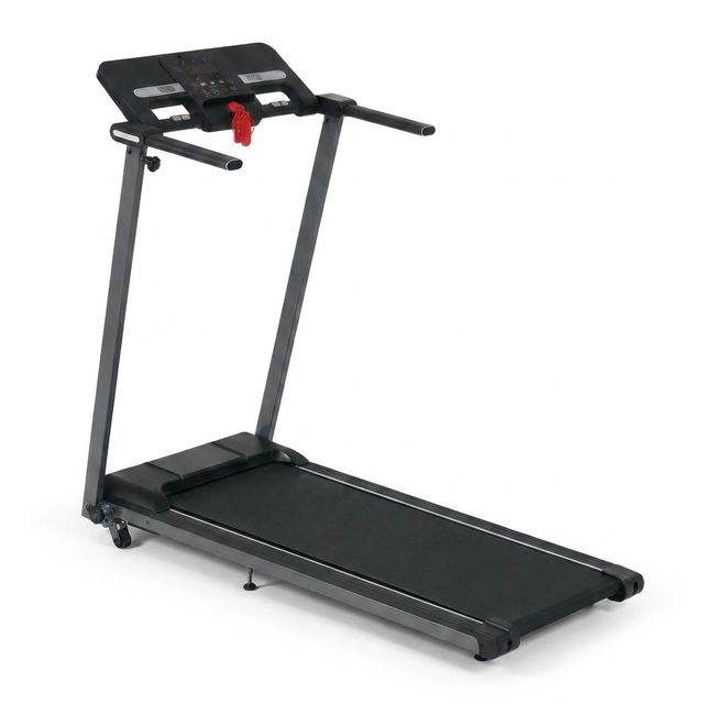 Folding Treadmill for Home - 2.5HP Motor, Incline, Bluetooth Speaker, 0.5-7.5MPH Speed, Compact Design - for Home Gym and Small Spaces — Studio Shot