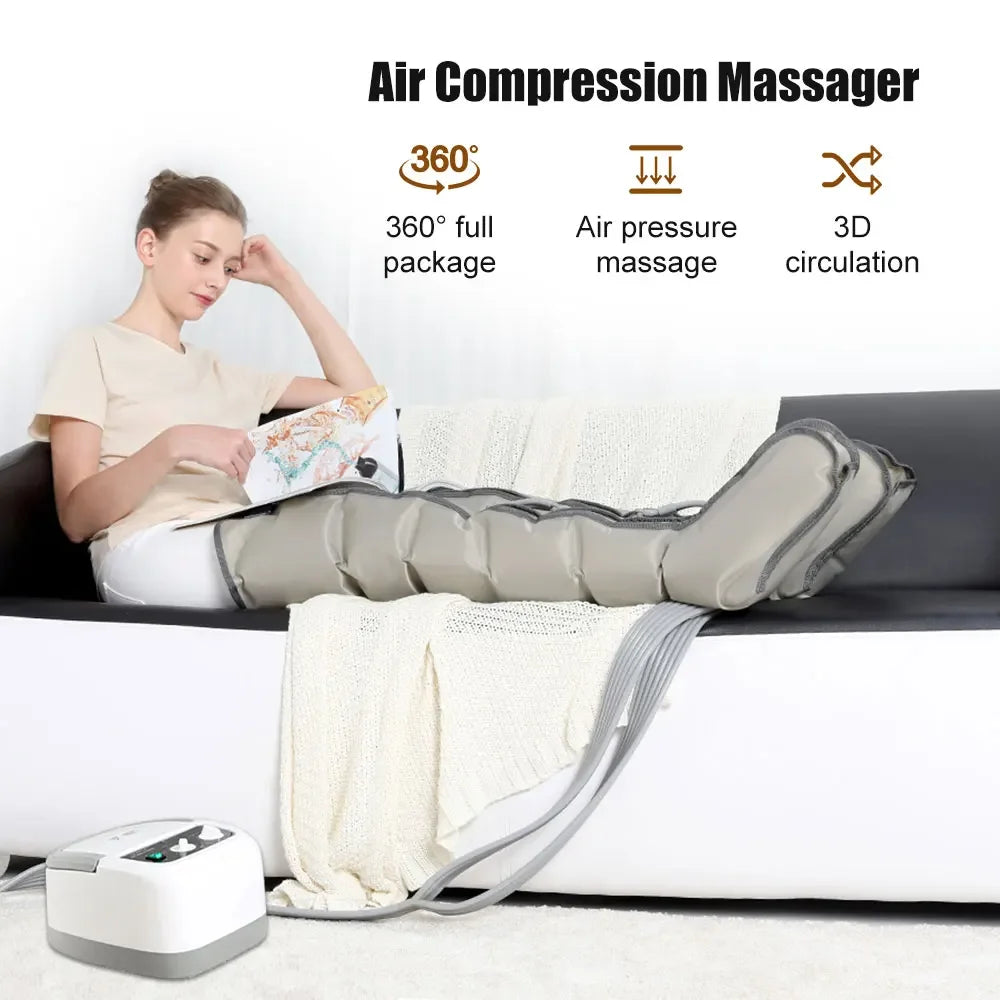 Massage Air Compression Sports Recovery Boots Foot Leg Air Pressure Massager Air Recovery Boots Pressotherapy