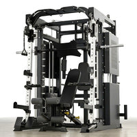 Professional Gym Smith Machine Set—Multi-Functional All-In-One Fitness Equipment, Suitable for Professional Gyms — Studio Shot