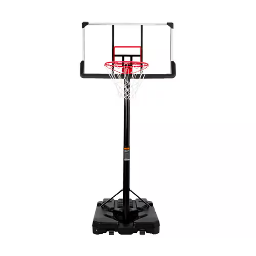 6.6 Ft. to 10 Ft. H Youth System Hoop Adjustment Portable Basketball Hoop Basketball System with Wheels