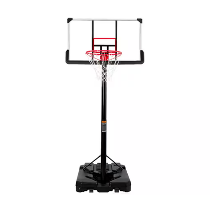 6.6 Ft. to 10 Ft. H Youth System Hoop Adjustment Portable Basketball Hoop Basketball System with Wheels