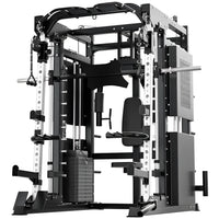 Smith Machine Gym Equipment Built for Professional Training, Steel Frame, Multi-Function Design, All-In-One Fitness