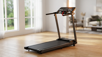 Folding Treadmill for Home - 2.5HP Motor, Incline, Bluetooth Speaker, 0.5-7.5MPH Speed, Compact Design - for Home Gym and Small Spaces — Lifestyle