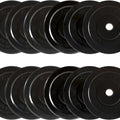 CAP 2-Inch Olympic Bumper Plate Weight Set | 100-370 Lbs | Multiple Colors | Storage Rack Optional