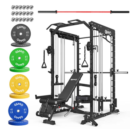Dual Action Smith Machine with Functional Trainer SM01