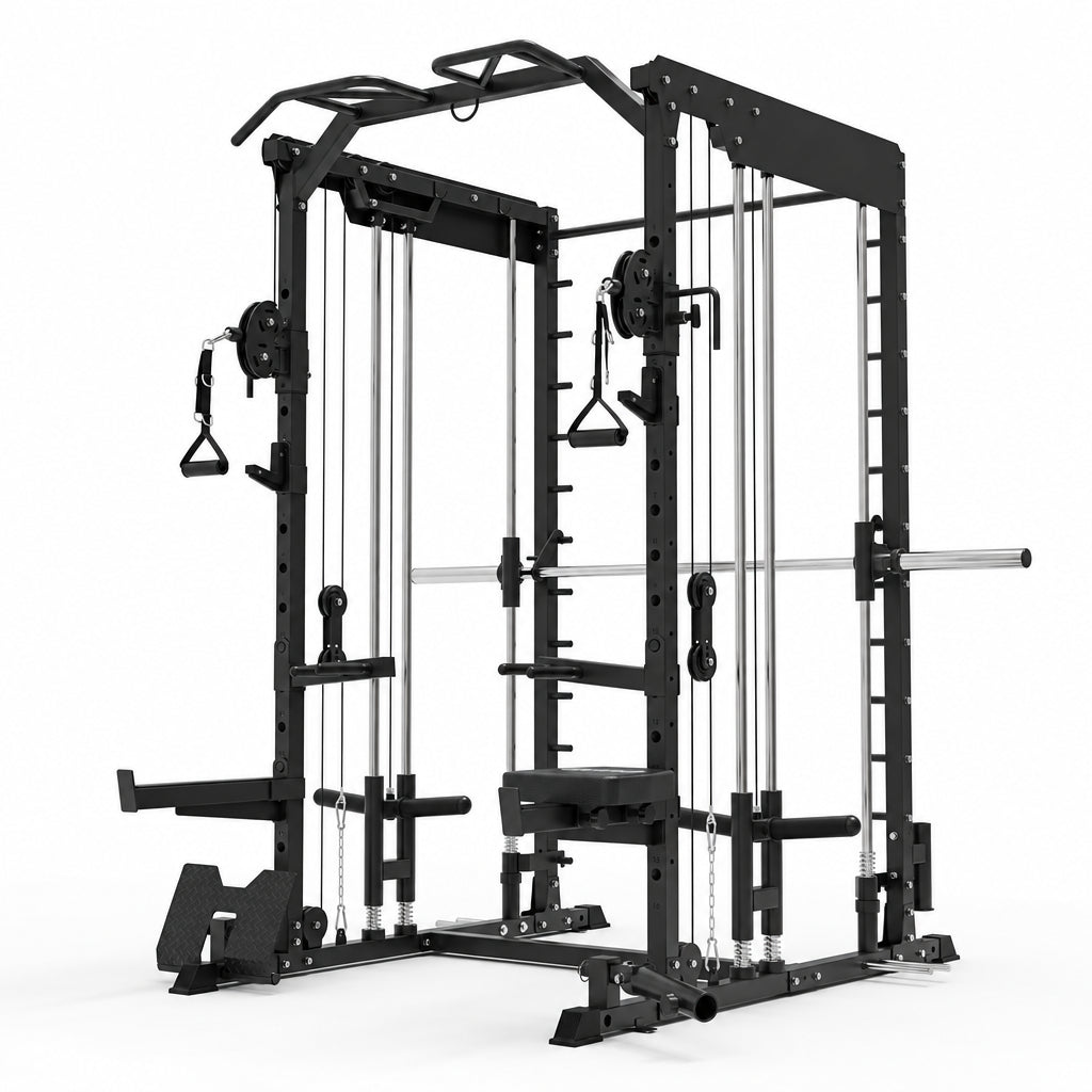 Dual Action Smith Machine with Functional Trainer SM01