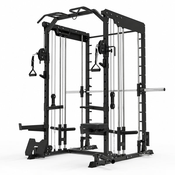 Dual Action Smith Machine with Functional Trainer SM01