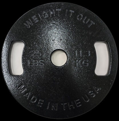 Cast Iron Machined Weight Plate Sets