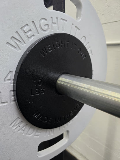 Cast Iron Machined Weight Plate Sets