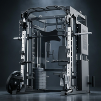 Professional Gym Smith Machine Set—Multi-Functional All-In-One Fitness Equipment, Suitable for Professional Gyms — Studio Shot