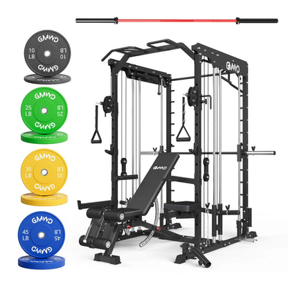 Dual Action Smith Machine with Functional Trainer SM01